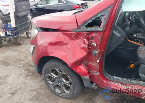 2018 Ford Ecosport Ses из США, поврежденный, VIN MAJ6P1CL9JC199962